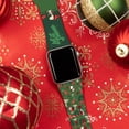 thumbnail image 2 of Peanuts Holiday Happiness HD Unisex Watch Band for Apple Watch - 42/44/45/49mm(46mm Series 10) Short Let It Snow by Affinity Bands, 2 of 6
