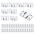 thumbnail image 1 of 10 Pcs Flush Mount Bracket Interlocking Hang Furniture Connector Stainless Steel Wall Mount Picture, 1 of 5