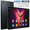 thumbnail image 4 of Tableta PC de 11 pulgadas versión global Android 12 RAM 12 GB + 512 GB ROM Tableta 4G/5G Dual SIM Llamada telefónica GPS Bluetooth WiFi Google Tablet, 4 of 5