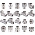 thumbnail image 2 of G1l2 193 Bsp Female Male Thread Tee Type Reducing Stainless Steel Elbow Butt Joint, 2 of 4