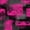 Fuchsia Black, variant on Manfei Abstract Brushstroke Blackout Curtains Set of 2 (52x84 Each), Pink White Gray Curtain