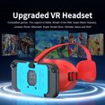 thumbnail image 2 of Prociv VR Headset for Nintendo Switch2 Model, 3D VR with Adjustable Lens for Virtual Reality Gaming Experience, Switch VR Labo Goggles Headset for Nintendo Switch2(Red Blue), 2 of 10