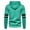 Green, variant on Fesfesfes Hooded Tops for Men Hoodies Pullover Pocket Long-sleeved Color-blocking Hooded Sweatshirt Clearance Under $10