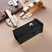 RENACLIPY Black Steel Welded Hitch Receiver, 1 Piece Trailer Hitch Accessory for Towing and Trailer Connection