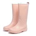 thumbnail image 5 of YUEHUA Womens Rain Boots Waterproof Fashionable Mid Calf Rain Boots with for Women All Season Outdoor Work Ready Rubber Boots Anti- Shoes Outdoor Garden Shoes, 5 of 7