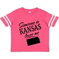 thumbnail image 3 of Inktastic Someone in Kansas Loves Me Boys or Girls Toddler T-Shirt, 3 of 5