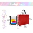 thumbnail image 4 of 14 Pcs Colorful Gift Bags Sets, 12.6 x 4.7 x 11 In Reusable Party Bags with Sturdy Bases, Mixcolor Goodie Bags Bulk for Birthdays, Weddings, Xmas, Holiday- 7 Colors, 4 of 4