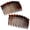 Tortoiseshell, variant on Paris CP33/2 French Hair Side Comb Small Tortoise Shell French Twist Hair Combs Decorative, Strong Hold Hair Clips for Women Bun Chignon Up-Do Styling Girls Hair Accessories, Made in France