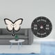 thumbnail image 2 of Reloj de pared de mariposa acrílico, adorno para oficina, comedor, habitación infantil, , creativo, decorativo, 12 pulgadas, para gimnasi, 2 of 8