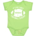 thumbnail image 3 of Inktastic It's My 1st Football Season Distressed Boys or Girls Baby Bodysuit, 3 of 5