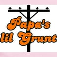 thumbnail image 2 of CafePress - Papa's Lil Grunt Orange Infant Bodysuit - Baby Light Bodysuit, Size Newborn - 24 Months, 2 of 4