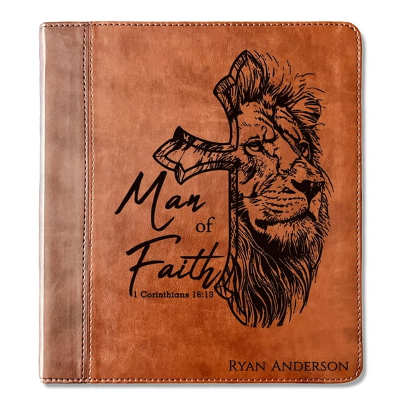 Personalized Bible for Men, ESV Journaling Study Bible, Custom Bible Name Engraved, English Standard Version, Bible for men, gifts for men