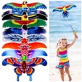 thumbnail image 1 of Juego de cometas Vodolo para niños de 9 piezas, fáciles de volar, coloridos diseños de pájaros, 1 of 6