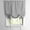 Buffalo Check Gray, variant on Sweet Home Collection Buffalo Check Tie Up Rod Pocket Cotton Blend Window Shade, Gray 42" x 63"