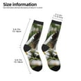 thumbnail image 2 of Uemuo Daisy Guinea Pig Printed Kids Boys Socks Seamless Crew Socks Crazy Funny Athletic Sport Socks for Children, 2 of 6