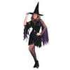 Sassy Witch Women's Halloween Fancy-Dress Costume for Adult, One Size