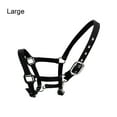 thumbnail image 1 of tredstone Collier de Tête de Poney Rembourré Grande Résilience Équipement de Protection Fournitures pour Chevaux Solidité Coussin de Selle de Course Noir G, 1 of 9