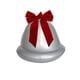thumbnail image 2 of Campana navideña inflable, adorno de bola inflable, inflable grande y multifuncional Plata individual, 2 of 9