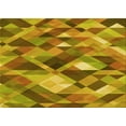 thumbnail image 1 of Ahgly Company Machine Washable Indoor Rectangle Transitional Yellow Area Rugs, 3' x 5', 1 of 7