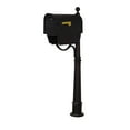 thumbnail image 2 of Classic Curbside Mailbox with Newspaper Tube, Locking Insert and Ashland Mailbox Post, 2 of 7