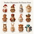 thumbnail image 5 of DIY Patchwork Fabric Character Doll Kit - Adorable Stuffed Doll Craft for Shelf Sitters & Holiday Stocking Stuffers (Gingerbread Man), 5 of 8