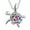 Rainbow, variant on Sea Turtle Cremation Jewelry for Ashes Necklace Keepsake Memorial Urns Pendant Jewellery for Pets / Human