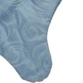 thumbnail image 3 of Northlight 20.5" Light Blue and White Glittered Swirl Christmas Stocking with Faux Fur Cuff, 3 of 4