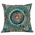 thumbnail image 2 of Decoración del hogar Throw Pillow Case Colorful Abstract Mandala 18X18 Inch Funda de almohada cuadrada Funda de cojín Impreso en un lado BANYUO Electrónica, 2 of 4