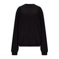 thumbnail image 4 of Karight Women's Oversized Sweater Crewneck Long Sleeve Fuzzy Knit Chunky Pullover Sweaters 2025 Fall Winter Trendy Outfits, 4 of 6