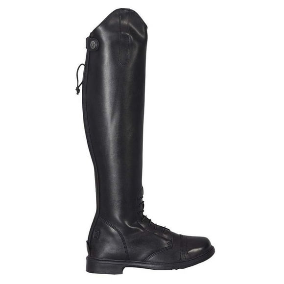 TuffRider Bottes de Terrain à Fermeture Éclair Arrière pour Femmes en Cuir Synthétique