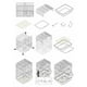 thumbnail image 2 of Jaula C/Columpio Techo Cuadrado Aves Gris Monte Verde, 2 of 2
