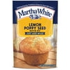 Martha White Lemon Poppy Seed Muffin Mix, 7.6 Oz Bag