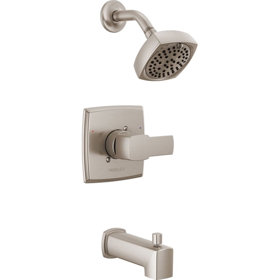 Peerless Ptt14471 Ezra Tub And Shower Trim Package - Nickel