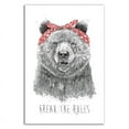 thumbnail image 3 of 14" x 21" Break The Rules by Balazs Solti- Wall Art Print on Canvas Fabric White, 3 of 3