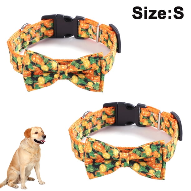 Paquete de piezas Collares de gato de Halloween con collar de gato de campana Collar ajustable con hebilla de seguridad para gatitos de interior y exterior Ormromra 2034704-4