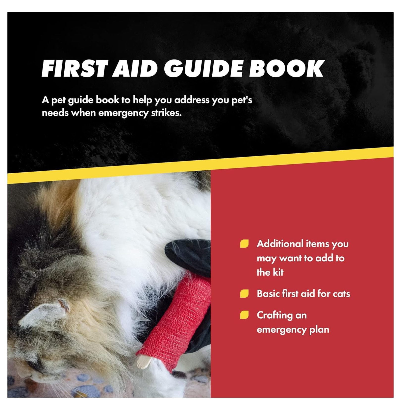 - Cat Emergency Survival Kit - Bug Out, Emergency, Travel Kits, First Aid - Deluxe