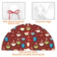 thumbnail image 4 of Sikiie Coffee Cups 30-48 inches {designName} Print Christmas Tree Skirt Snowman Xmas Tree Skirt with Edge Christmas Decorations for Holiday Party36", 4 of 7