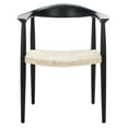 thumbnail image 2 of SAFAVIEH Volta Foc Twist Accent Chairs, Black Sungkai/Natural Foc Twist (24.8 in. W x 18.9 in. D x 30.7 in. H), 2 of 7