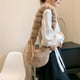 thumbnail image 3 of Bolso Cruzado Peludo Con Cordón en La Nube para Mujer Bandolera Esponjosa Y2K Piel Sintética Diario Invierno Color Sólido, 3 of 9
