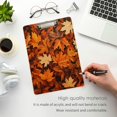 thumbnail image 3 of FORMRS Acrylic Clipboard with Low Profile Clip Standard A4 Letter Size, 12.5" x 9", Fall Pattern, 3 of 8