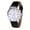 E, variant on Jewelry VerPetridure Blue-ray glass neutral quartz simulates wrist epidermal Leather Strap watch