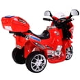 thumbnail image 4 of Patiojoy 6V Electric Toy Motorcycle Kids Ride On Car Battery Powered 3 Wheel Bicycle Red, 4 of 6