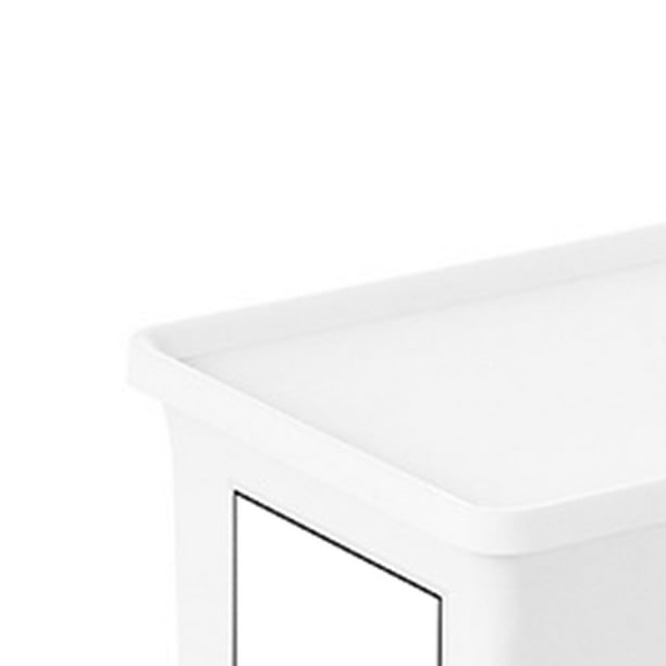Boîte de rangement carrée pour poudre à lessive, pour le bain à la