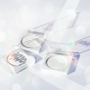 Lottie London Diamond Bounce Highlighter in Frosted Silver, Ultra-Fine Gel-Powder Highlight, 0.28 oz