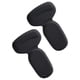 thumbnail image 4 of Almohadillas para talón Yuyangstore 2 piezas de Almohadillas de talón protectores de pie negro, 4 of 8
