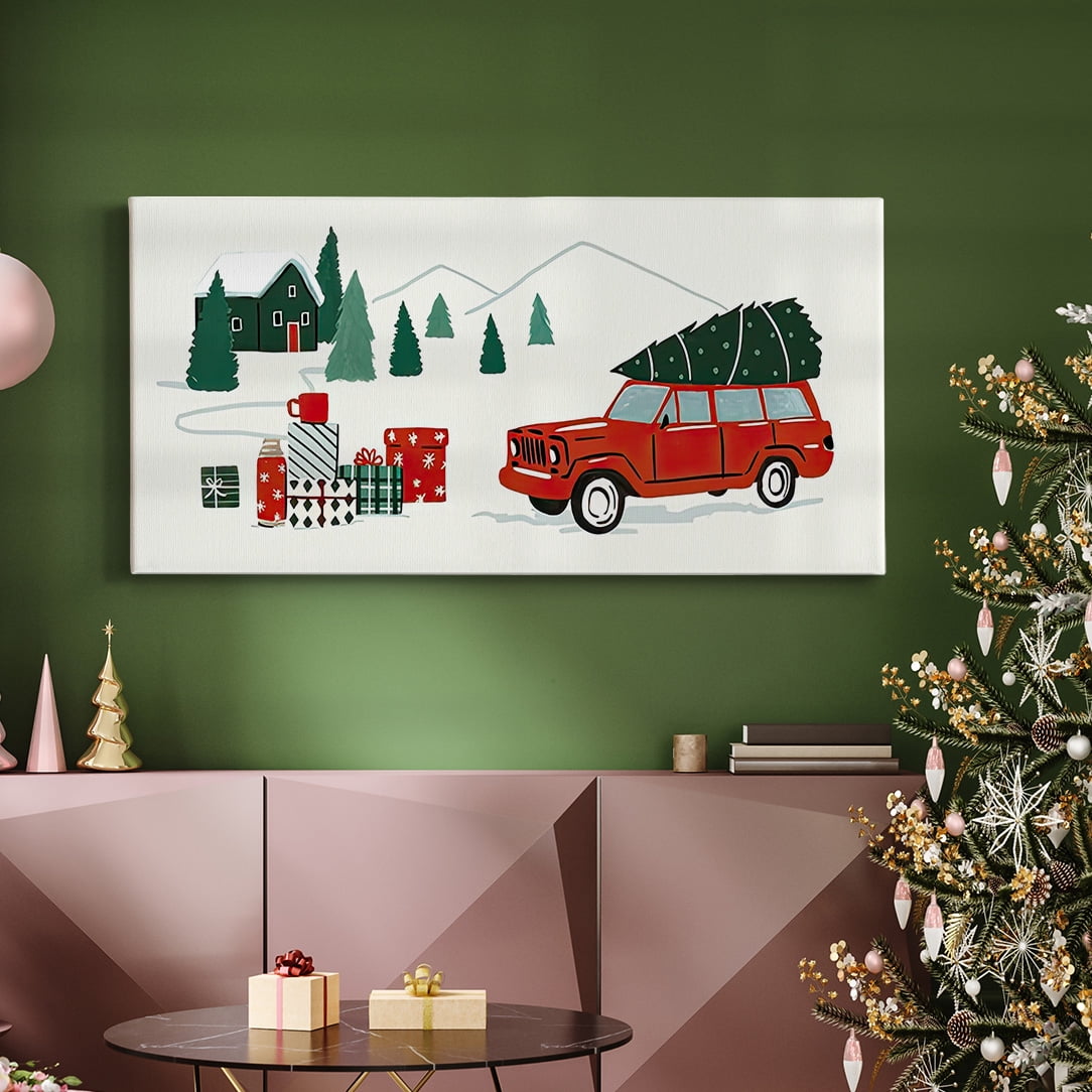 Going to Grandmas Collection D- Gallery Wrapped Canvas