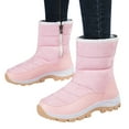 thumbnail image 3 of Daznico Warm Snow Boots for Women Ladies Warm Booties Ankle Boots Shoes Cotton Warm Boots Winter Boots,Size 8, 3 of 7