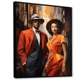thumbnail image 2 of Designart "Celebrating the Harlem Renaissance II" Harlem Renaissance Floater Framed Canvas Print, 2 of 7