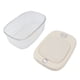 thumbnail image 4 of Contenedor de almacenamiento de arroz, cubo de grano transparente sellado de PE, dispensador de comida para perros con tapa para cocina, 5000 ml, 4 of 14