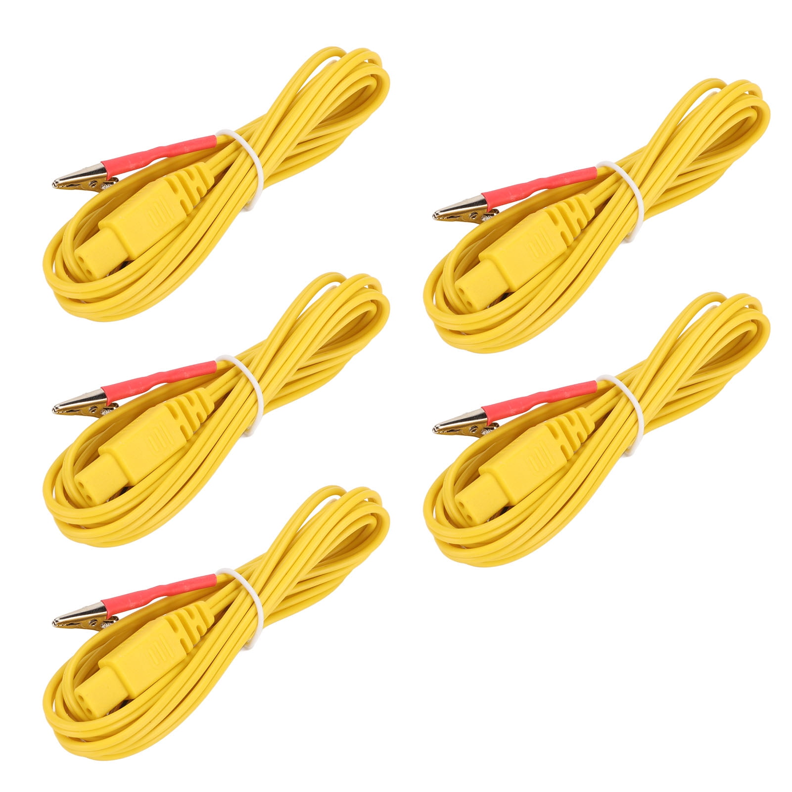 Cable TENS, 5 piezas Cable de electrodo con clip Cable de electrodo ...